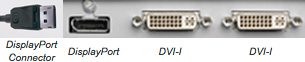 Three Inputs Including DisplayPort