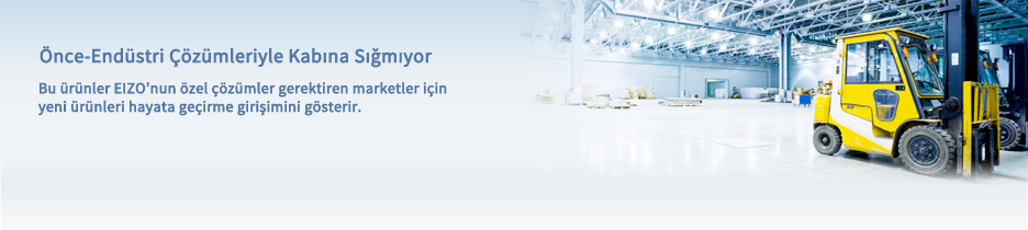 Pushing the Envelope with Industry-First Solutions. These products show EIZO's initiative in implementing new products for markets requireing specialized solutions.